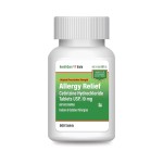 HealthCareAisle Allergy Relief - Cetirizine Hydrochloride Tablets USP, 10 mg - 500 Tablets - Original Prescription Strength Allergy Medication, 24-Hour Relief