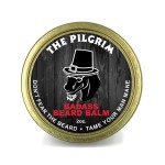 Badass Beard Care Beard Balm - The Pilgrim Scent, 2 oz - All Natural Ingredients, Keeps Beard and Mustache Full, Soft and Healthy, Reduce Itchy and Flaky Skin, Promote Healthy Growth