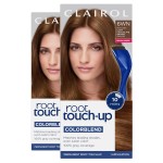 Clairol Root Touch-Up by Nice\'n Easy Permanent Hair Dye, 6WN Light Chocolate Brown Hair Color, Pack of 2