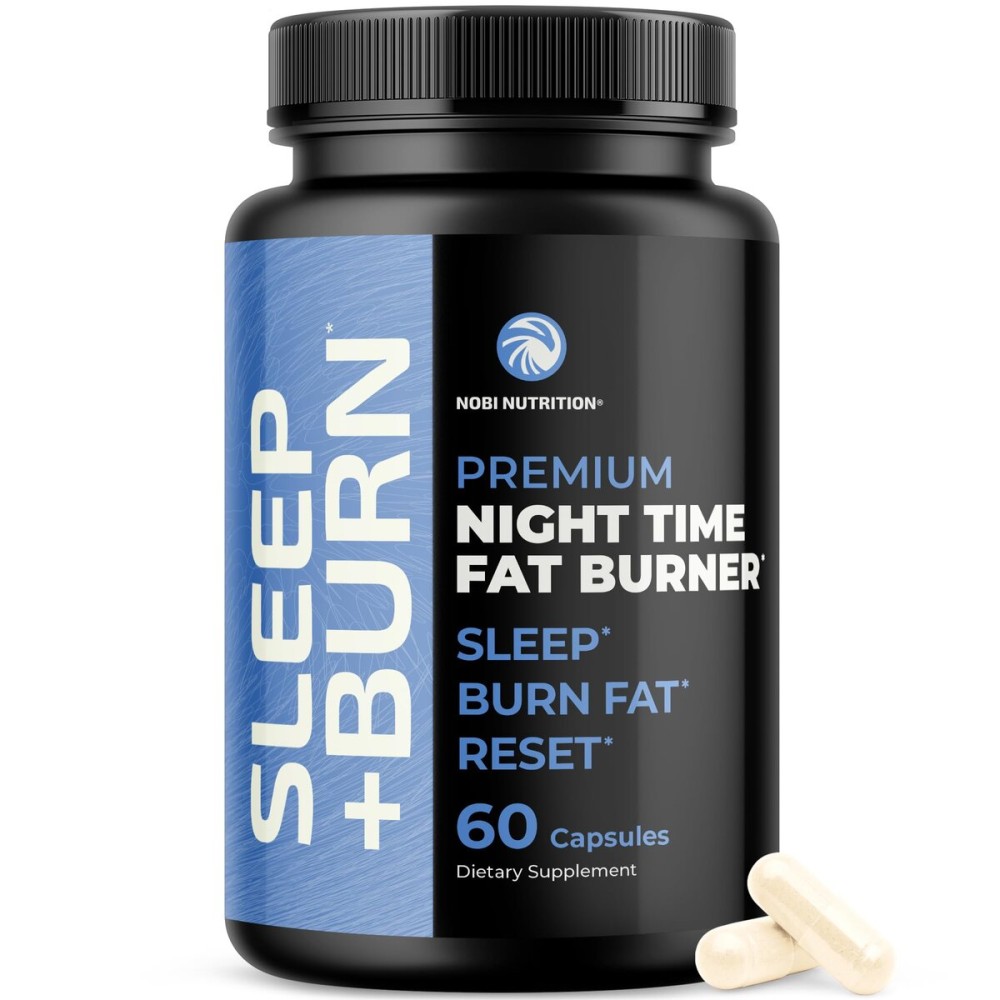 Night Time Fat Burner to Shred While You Sleep | Belly Fat Burner, Carb Blocker & Weight Loss Support Supplements | Lose Weight, Support Metabolism & Fall Asleep Fast | 60 Nighttime Diet Pills