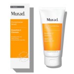 Murad Essential-C Facial Cleanser - Foaming Gel Face Wash- Vitamin & Antioxidant Rich Treatment Backed by Science, 2 Fl Oz