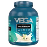 Vega Protein + Nutrition - 20g Plant-Based Pea Protein, Vanilla, 30 Servings, Vegan Keto Superfood, Antioxidant-Rich, Gluten Free, Dairy Free, Low Carb, 2.3lbs (Packaging May Vary)