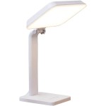Theralite Aura Bright 10000 Lux Therapy Lamp, Sun Lamp for Light Box Therapy to Fight Low Energy with Adjustable Brightness 4 Light Settings for Sunlight Deprivation for Home and Office Use, White
