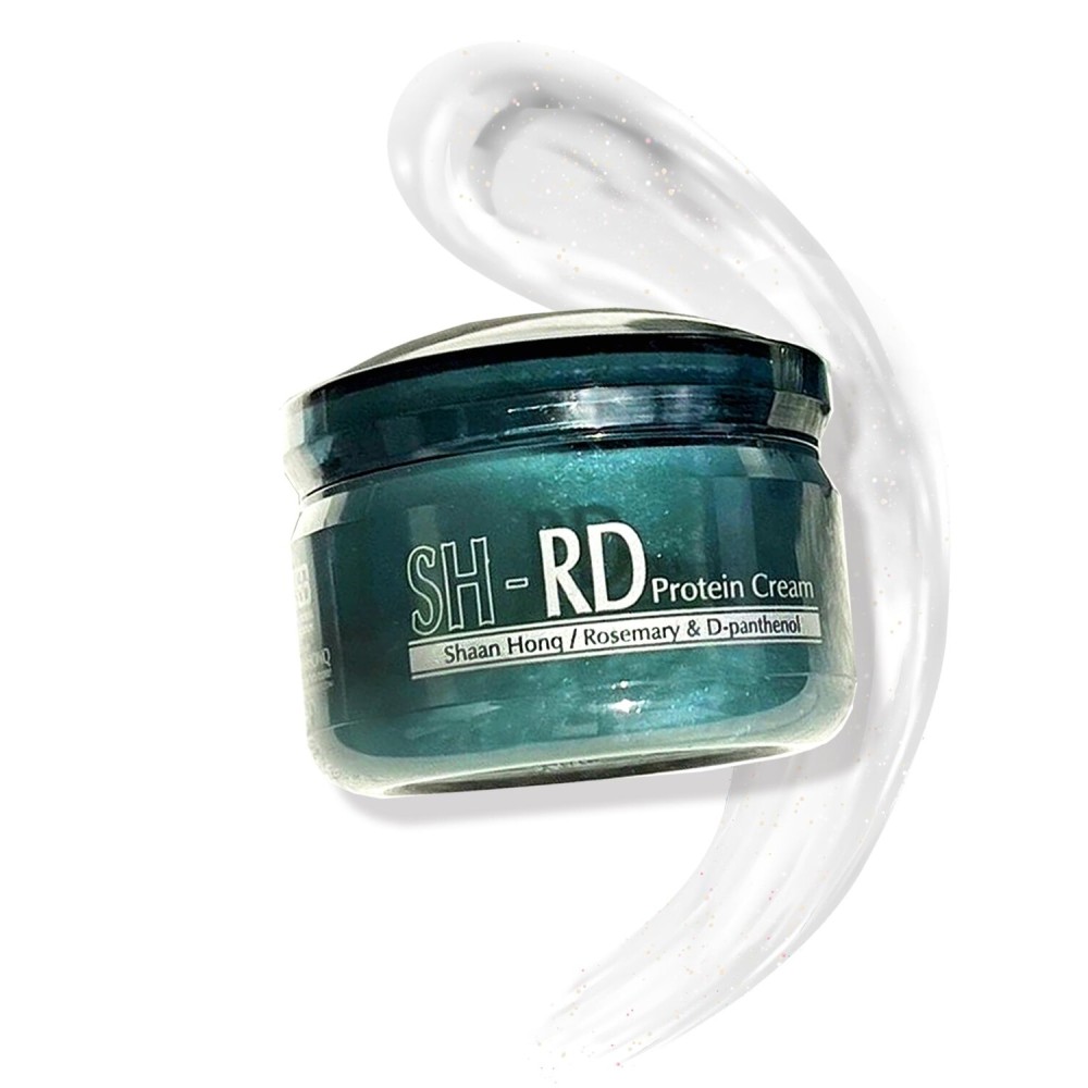 SH-RD Protein Cream for Damaged Hair | Leave-In Conditioner to Restore, Revitalize and Repair Split Ends | Conditioning Cream for All Hair Types - 0.34oz/10ml