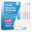 Papablic 24Pcs Alcohol Test Strips for Breastmilk, Quick Results in 2 Minutes Breast Milk Alcohol Test Strips for Breastfeeding Moms at Home Holiday Party