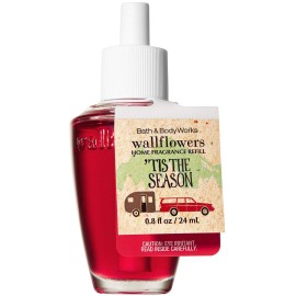 Bath & Body Works Wallflowers Home Fragrance Refill 0.8 Fluid Ounce Tis The Season (packaging varies)