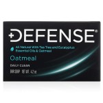 Defense Soap All Natural Oatmeal Bar Soap for Men | Made by Wrestlers with Tea Tree Oil & Eucalyptus Oil to Promote Healthy Skin