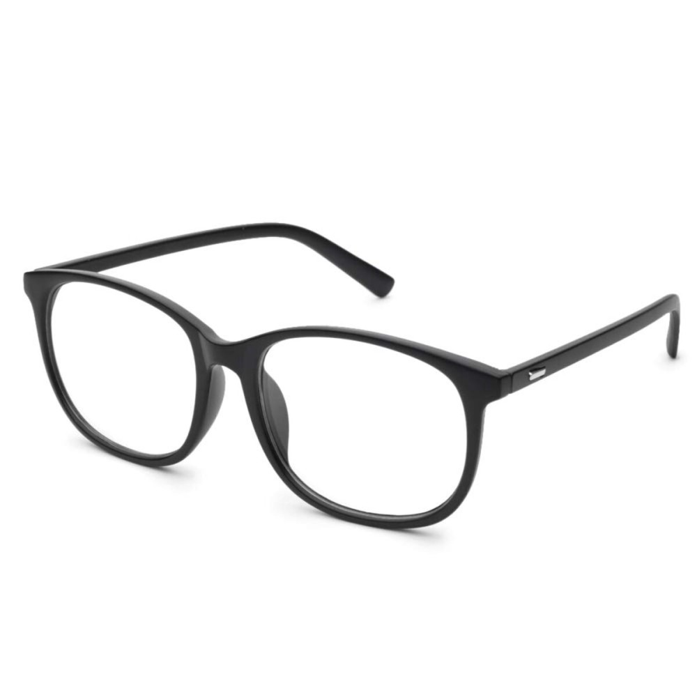 Jcerki Oversize Frame Nearsighted Glasses-1.00 Strength Short Sighted Men and women lightweight Myopia Spectacles