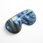 Tim & Tina 100% Silk Sleep Mask Comfortable,Super Soft Blindfold Eye mask Block Light for Sleeping,Shift Work,Naps with Carry Pouch Adjustable Strap (Night)