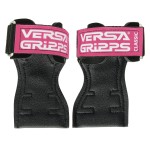 Versa Gripps Classic, Made in USA, Wrist Straps for Weightlifting Alternative, Best Training Accessory, M/L, Pink