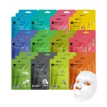 Celavi Essence Facial Sheet Face Mask Variety Set Classic Authentic Korean Moisturizing Skincare (Variation 1, 12 Count (Pack of 3))