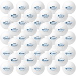 KEVENZ 120-Pack 3-Star 40mm Table Tennis Balls,Advanced Training Ping Pong Balls (White)