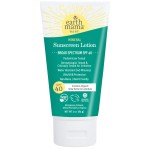 Earth Mama Baby Mineral Sunscreen Lotion SPF 40 | Non-Nano Zinc, Natural Water Resistant Sun Cream for Babies, Kids & Adults, 3-Ounce