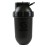 SHAKESPHERE Shaker Bottle - 24oz Leak-Proof Protein Shaker Bottle for Pre Workout, Smoothie and Powder Drink Mixes, No-Blade Mixer for Gym, BPA-Free, Easy Clean & Easy to Carry (Glossy Black)