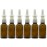 ADVANCED ASCENT Amber Glass 1 oz Nasal Sprayer! EMPTY, Refillable, Travel Sized, Quality Glass for Saline Applications! (6 Pack)
