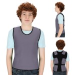 Special Supplies Sensory Compression Vest Deep Pressure Comfort (Grey, Large)