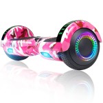 FLYING-ANT Hoverboards UL Certified 6.5 Smart Scooter Two-Wheel self Balancing Electric Scooter Light Free Bag and Charger Included