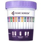 Prime Screen 14 Panel Urine Drug Test Cup Instant Testing Marijuana (THC),OPI,AMP, BAR, BUP, BZO, COC, mAMP, MDMA, MTD, OXY, PCP, PPX, TCA [10 Pack]