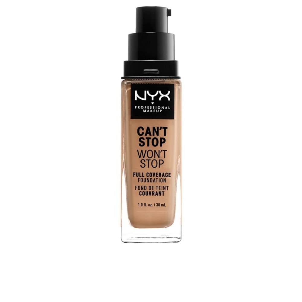 NYX PROFESSIONAL MAKEUP Can\'t Stop Won\'t Stop Foundation, 24h Full Coverage Matte Finish - Neutral Buff