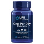 Life Extension One-Per-Day Multivitamin - Packed with Over 25 Vitamins, Minerals & Plant Extracts, Quercetin, 5-MTHF Folate & More - 1-Daily, Non-GMO, Gluten-Free - 60 Tablets