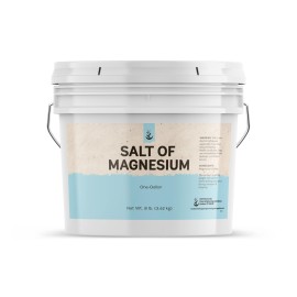 Pure Original Ingredients Salt of Magnesium (1 Gallon) Pure Epsom Salt, Unscented, Natural Skin Scrub