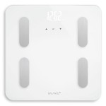 Greater Goods Balance Body Composition Glass and Plastic Personal Scale (White)