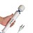 CHARMING 10 Speeds Wired Powerful Handheld Back Massager with Strong Vibration, Personal Therapy Massager for Sports Recovery, Muscle Aches, Full Body Pain (White)