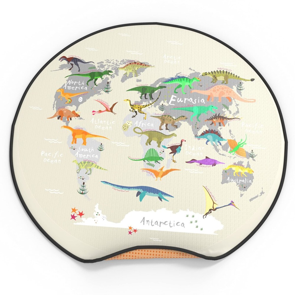 BABYBOET Splat Mat for Baby - Under High Chair Floor Mat Protects Wood, Vinyl and Carpet from Spills - Waterproof 4 Layer Baby Mat with Anti-Skid Backing Deters Bunching and Sliding (51 x 51)