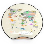 BABYBOET Splat Mat for Baby - Under High Chair Floor Mat Protects Wood, Vinyl and Carpet from Spills - Waterproof 4 Layer Baby Mat with Anti-Skid Backing Deters Bunching and Sliding (51 x 51)