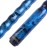 AB Earth 58 Pool Cue/Pool Stick Ergonomic Design Hardwood Canadian Maple 13mm Tip 18-21oz Billiard Cue B1SN, Blue 21oz