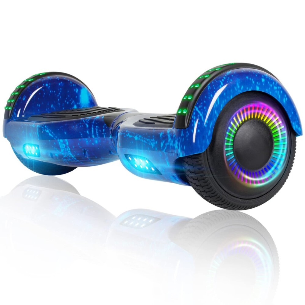 FLYING-ANT Self Balance Scooter 6.5 with Speaker and LED Lights Red