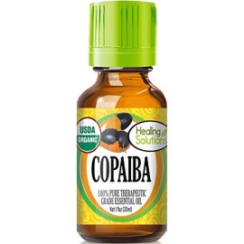 Healing Solutions Organic 30ml Oils - Copaiba Essential Oil - 1 Fluid Ounce