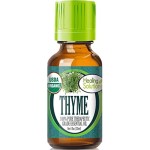 Healing Solutions Organic Thyme Essential Oil 1 oz (30 ml), Pure & Undiluted Thyme Oil for Hair Diffuser