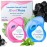 Expandable Dental Floss Treated with Activated Charcoal with Xylitol and Natural Plant Based Wax | Mint Flavor | PFAS & PTFE Free | Pack of 2 (50 m Floss Containers)