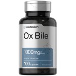 Horbach Ox Bile Supplement | 1000mg | 100 Capsules | Digestive Enzymes Supplement | Non-GMO & Gluten Free
