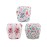 Babygoal Reusable Baby Girl Swim Diapers 3 Pack - Adjustable Washable for 0-8 Months Infants - Ideal for Swimming Lessons - Flower Design