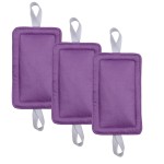 Door Silencer Door Jammer Door Closer Cushion Nursery Door Silencer Door Latch Cover 3 Pack for Noise Reducing Quiet Doors Baby Toddler Safety 3.25 x 5.5 Inch (New Purple)