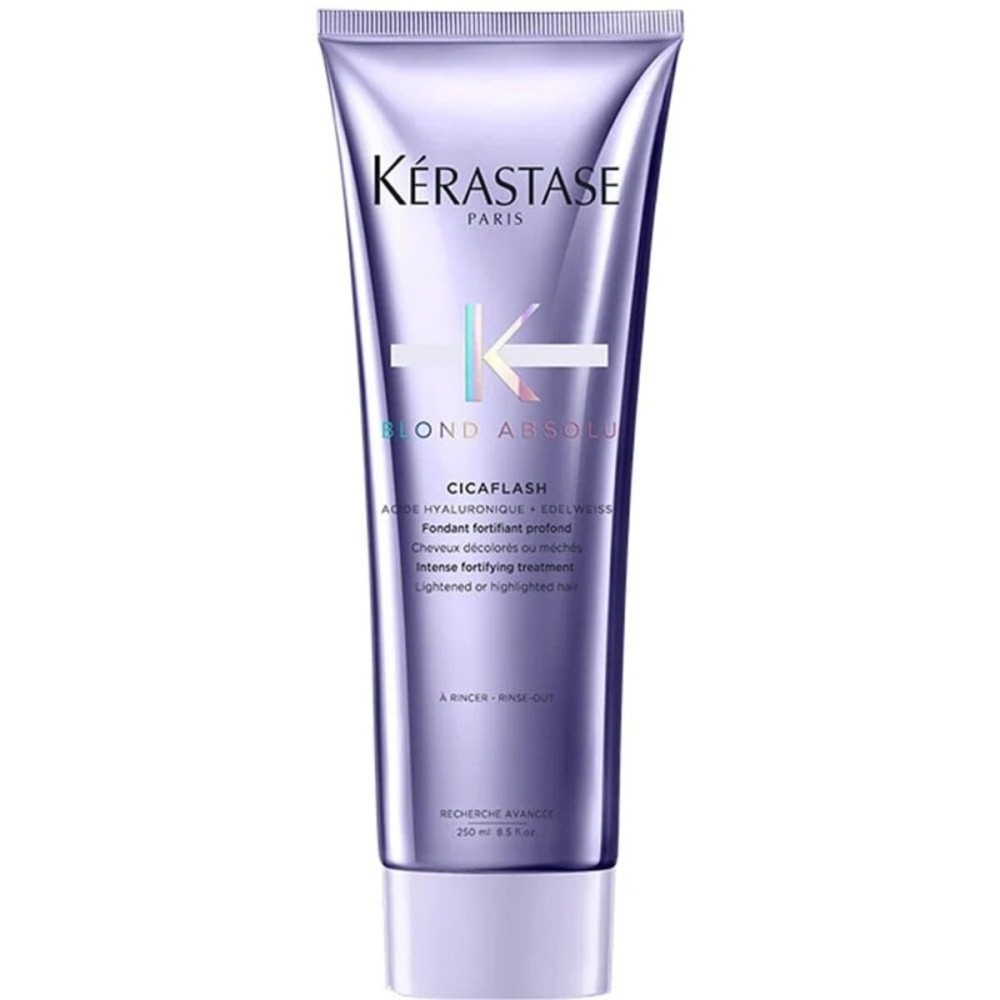 Kerastase Blond Absolu Cicaflash Hydrating Conditioner - Hair Repair For Bleached & Damaged Hair, Strengthens & Nourishes, With Hyaluronic Acid, Protects Against Breakage