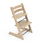 Tripp Trapp Chair from Stokke, Oak Natural - Adjustable, Convertible Chair for Toddlers, Children & Adults - Comfortable & Ergonomic - Made with Oak Wood