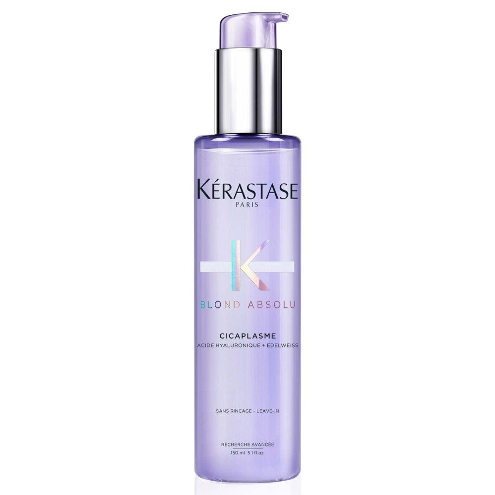 KERASTASE Blond Absolu Cicaplasme Serum - Hydrating Leave In Serum For Color Treated Hair, Heat Protects Up To 450F, Strengthens and Prevents Breakage