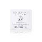 Little Seed Farm All Natural Deodorant Cream - Unscented - Aluminum Free Deodorant for Women or Men, Net Wt. 2.4oz | 68g