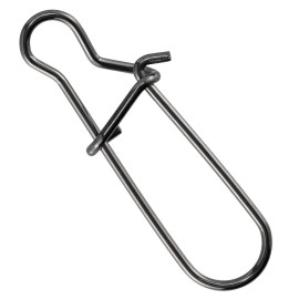 Dr.Fish 100 Pack Duo Lock Fishing Snaps Stainless Steel 26-220LB Lure Snaps Freshwater Saltwater Quick Change Speed Fishing Line Weights Clips(3, 66Lb)