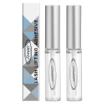 Lomansa Lash Lift Glue 2PCS, Eyelash Lift Glue Adhesive Perming Rod Strong Fix for Lashes and Brows Curl