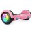 SISIGAD Scooters for Kids Ages 7-12, with Built-in Bluetooth Speaker and 6.5 Colorful Lights Wheels, Safety Certified Self Balancing Scooter(Pick)
