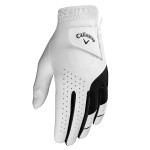 Callaway Golf Men\'s Weather Spann Golf Glove(White, Single, Small, Prior Gen Model , Standard, Worn on Left Hand)