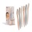 Finishing Touch Flawless Dermaplane Facial Exfoliator and Hair Remover, Facial Hair Removal for Women, 6 Count