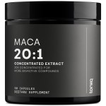 Toniiq Maca Root - Ultra High Potency 20:1 Extract - Black, Red and Yellow Maca Complex - Single Origin, Wildcrafted & Highly Concentrated - Third-Party Lab Tested - 90 Capsules