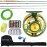 Sougayilang Fly Fishing Rod Reel Combos with Lightweight Portable Rod and Reel,Fly Fishing Complete Starter Package(Green)