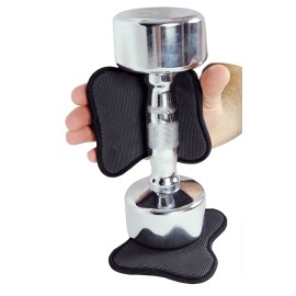 Original Lifting Grips The Alternative to Gym Workout Gloves Comfortable & Light Weight Grip Pad for Men & Women That Want to Eliminate Sweaty Hands Gym Gloves (Single Pair) (Neoprene Grips Black)