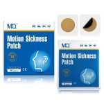 MQ 28ct Motion Sickness Patches Non Drowsy, Sea Sickness Patches for Cruise Travel Essentials, Waterproof Patch Behind Ear for Car Airplane Altitude Sickness, Long Last 72H
